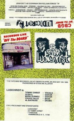 Ludichrist : CBGB Off the Board